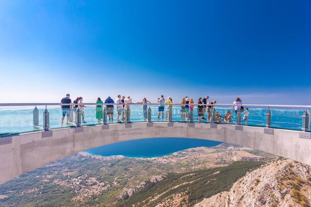 Villa Dream With Private Pool, 2 Bedrooms With En-Suite Bathrooms, Sea View Omiš Zewnętrze zdjęcie