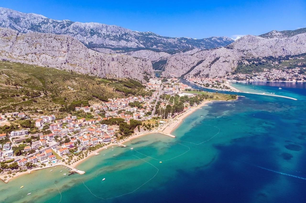 Villa Dream With Private Pool, 2 Bedrooms With En-Suite Bathrooms, Sea View Omiš Zewnętrze zdjęcie