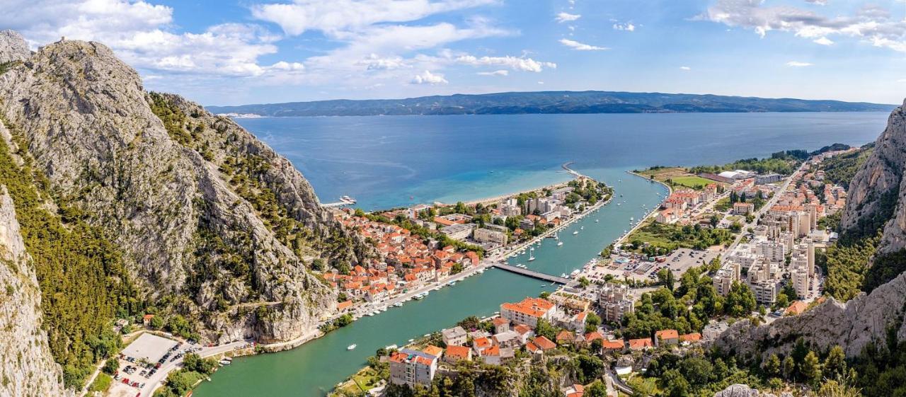 Villa Dream With Private Pool, 2 Bedrooms With En-Suite Bathrooms, Sea View Omiš Zewnętrze zdjęcie