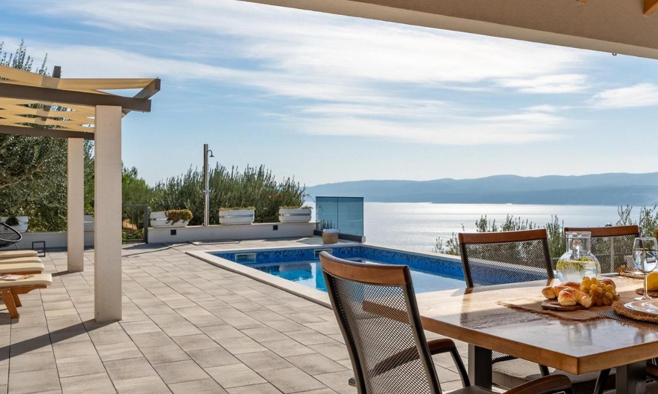 Villa Dream With Private Pool, 2 Bedrooms With En-Suite Bathrooms, Sea View Omiš Zewnętrze zdjęcie