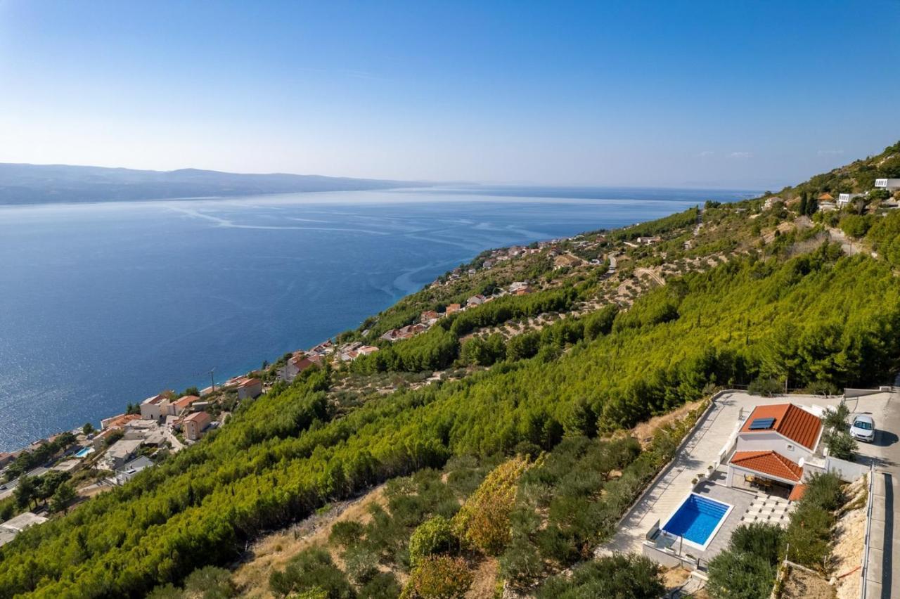 Villa Dream With Private Pool, 2 Bedrooms With En-Suite Bathrooms, Sea View Omiš Zewnętrze zdjęcie