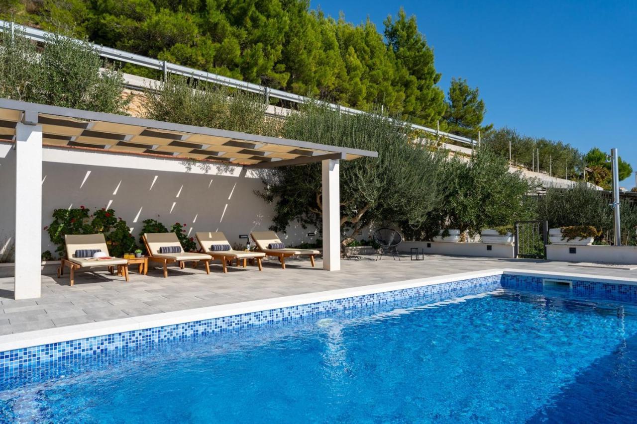 Villa Dream With Private Pool, 2 Bedrooms With En-Suite Bathrooms, Sea View Omiš Zewnętrze zdjęcie