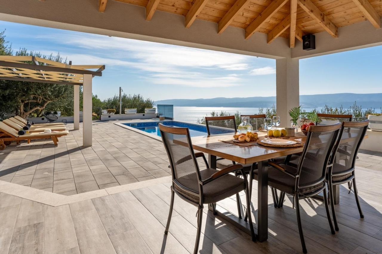 Villa Dream With Private Pool, 2 Bedrooms With En-Suite Bathrooms, Sea View Omiš Zewnętrze zdjęcie