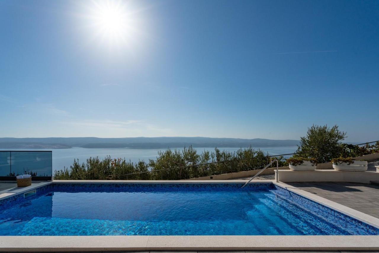 Villa Dream With Private Pool, 2 Bedrooms With En-Suite Bathrooms, Sea View Omiš Zewnętrze zdjęcie