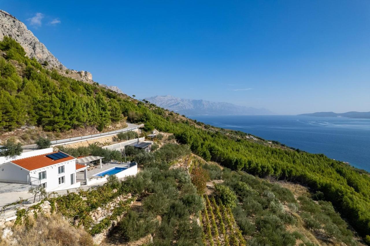Villa Dream With Private Pool, 2 Bedrooms With En-Suite Bathrooms, Sea View Omiš Zewnętrze zdjęcie