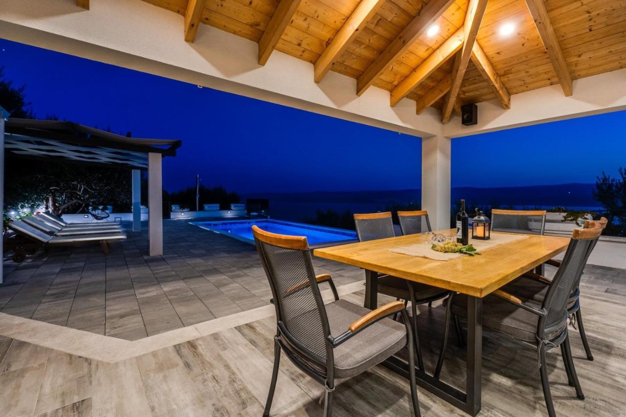 Villa Dream With Private Pool, 2 Bedrooms With En-Suite Bathrooms, Sea View Omiš Zewnętrze zdjęcie