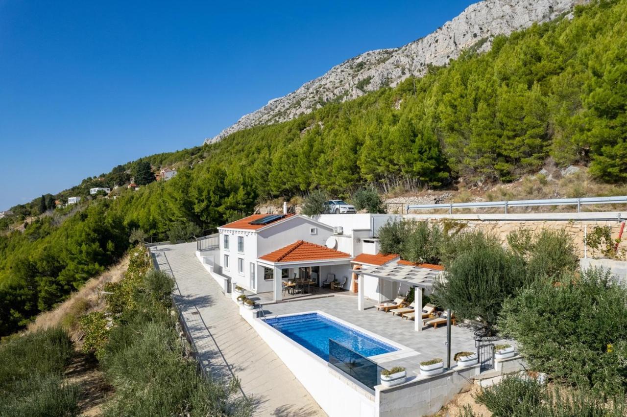 Villa Dream With Private Pool, 2 Bedrooms With En-Suite Bathrooms, Sea View Omiš Zewnętrze zdjęcie