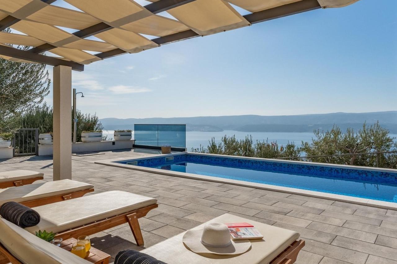 Villa Dream With Private Pool, 2 Bedrooms With En-Suite Bathrooms, Sea View Omiš Zewnętrze zdjęcie