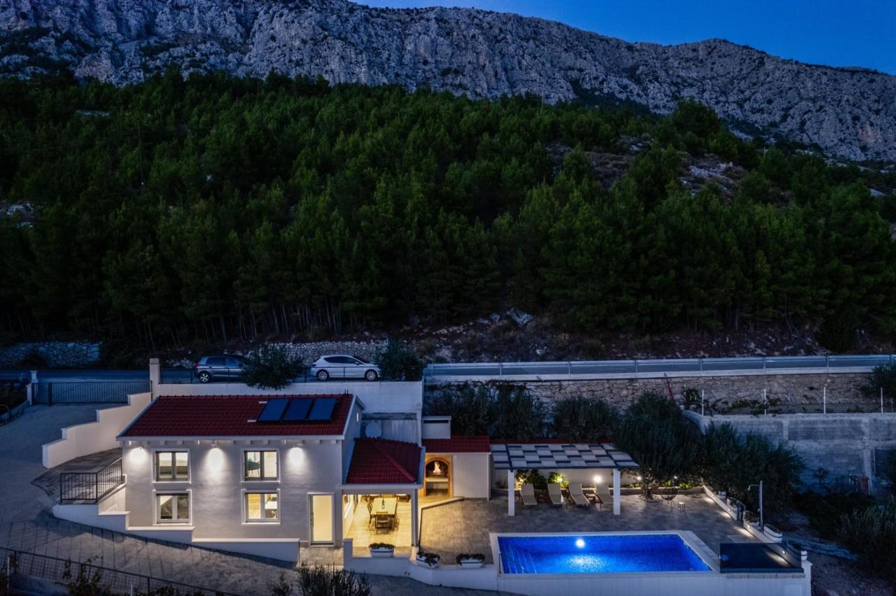 Villa Dream With Private Pool, 2 Bedrooms With En-Suite Bathrooms, Sea View Omiš Zewnętrze zdjęcie